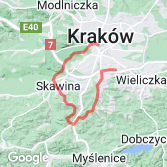 Mapa Las Bronaczowa